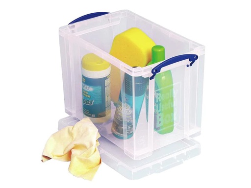 [90039408 291376] Really Useful Box Aufbewahrungsbox 19 Liter Transparent