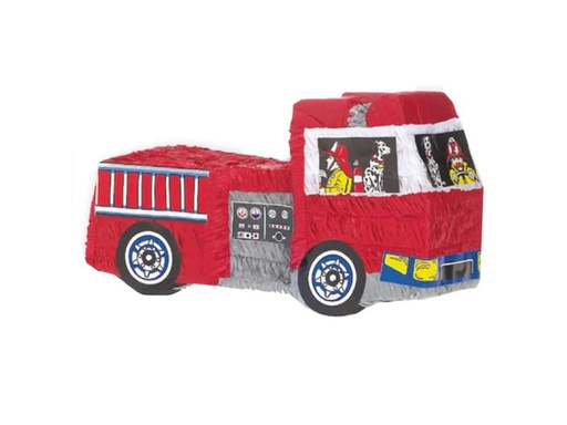 [90233499 1260785] Amscan Pinata Feuerwehr, Rot