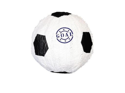 [90233568 987753] Amscan Pinata Fussball, Weiss