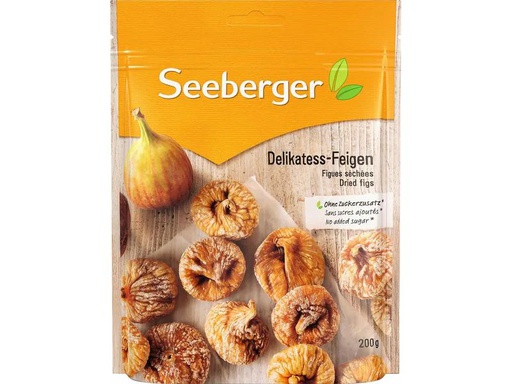 [90039515 725896] Seeberger Delikatess-Feigen 200 g