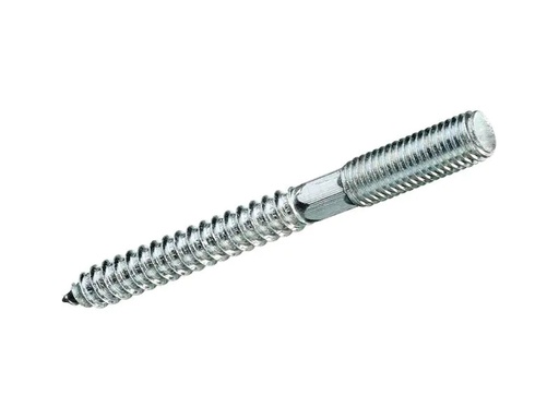 [90233664 1288710] Krafter Stockschrauben, Stahl verzinkt M8 x 60 mm, 2 Stück