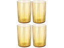 Bitz Trinkglas Kusintha 280 ml, 4 Stück, Amber