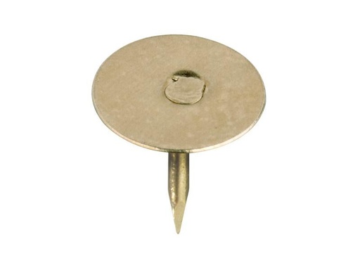 [90234068 1288198] Krafter Reissbrettstifte vermessingt 9.5 mm, 50 Stück