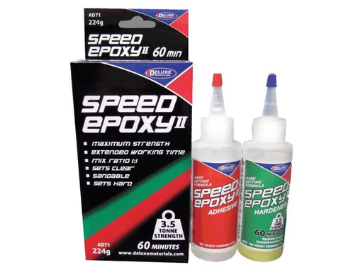 [90039589 778914] Deluxe Materials Modellbauklebstoff Speed Epoxy II 60 min. 224 g