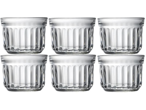 [90234192 1378223] La Rochère Dessert-Schale Delice 290 ml, 6 Stück, Transparent