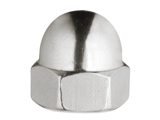 [90234382 1288028] Krafter Hutmuttern Messing M8, 2 Stück