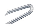 Krafter Agraffe, Stahl verzinkt 2 x 20 mm, 50 Stück