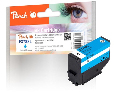 [90039707 1142608] Peach Tinte Epson T3792, No 378XL Cyan