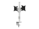 Multibrackets Tischhalterung Officeline Dual B2B bis 8 kg – Weiss