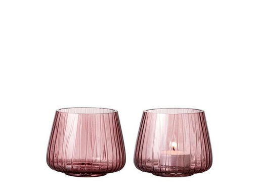 [90234644 1328550] Bitz Windlicht Kusintha 2 Stück, Pink