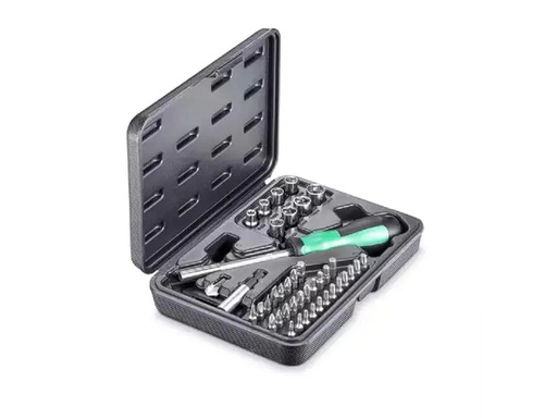 [90234747 1367350] Technocraft Steckschlüssel- &amp; Bitsatz 41-teilig