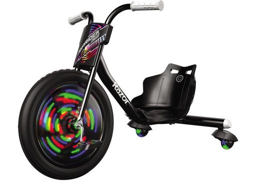 [90235506 1357016] Razor Tretfahrzeug RipRider 360 Lightshow, Schwarz