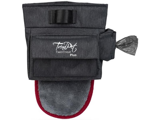 [90235776 1372033] TrendPet Snack-Tasche TwinTreat Plus, Grau