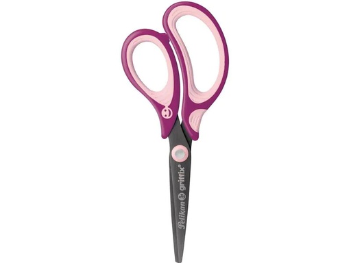 [90235850 1301747] Pelikan Schere Griffix 15 cm Rechtshänder, Sweet Berry