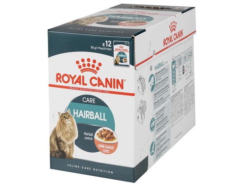 [90235905 1372977] Royal Canin Nassfutter Hairball Care Sosse, 12 x 85 g