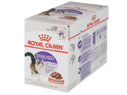 [90235938 1373000] Royal Canin Nassfutter Sterilised in Sosse, 12 x 85 g