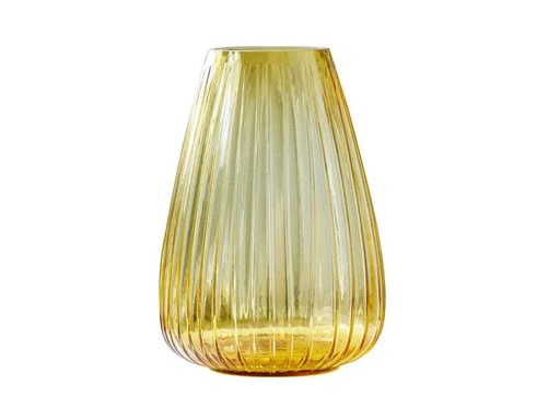 [90236041 1328557] Bitz Vase Kusintha 22 cm, Amber