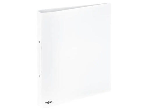 [90040042 990096] Pagna Ringbuch A4 PP 3.3 cm, Weiss