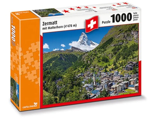[90236137 1367282] Carta.Media Puzzle Zermatt