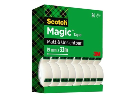 [90236272 1373811] Scotch Klebeband Magic 1.9 cm x 33 m  24 Rollen