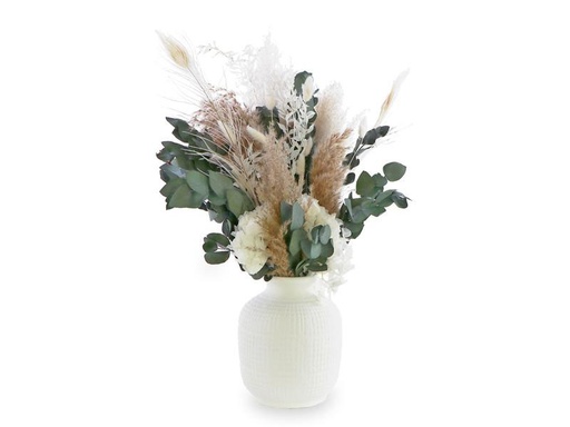 [90236279 1382271] Soli Collection Trockenblumen Lara 60 cm, Weiss/Grün