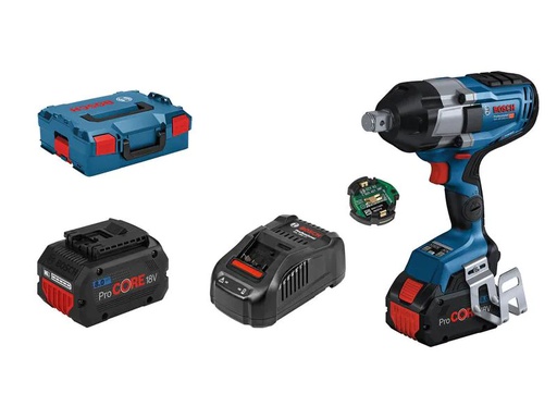 [90236487 1388171] Bosch Professional Akku-Schlagschrauber GDS 18V-1050 HC Biturbo 2x 8Ah ProCORE