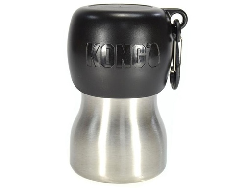 [90236640 1377019] Kong H2O Wasserflasche Schwarz, 280 ml