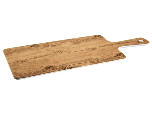 [90040281 1033592] Paderno Servierplatte 53 x 20 x 1.5 cm Braun
