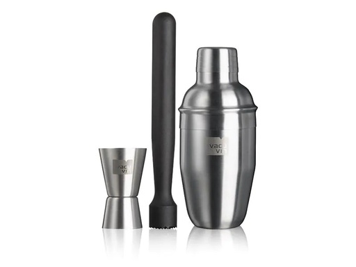 [90236900 1385282] Vacuvin Drink Mixer Set 0.35 l, Silber