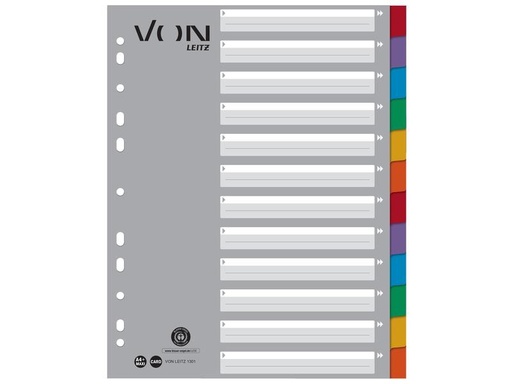 [90237020 1384606] VON Register 12 Taben, A4, 1-12