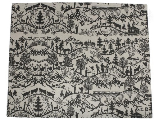 [90237090 1376244] Hubatka Swissness 35 cm x 42 cm, Nature/Schwarz