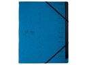 VON Ordnungsmappe mit 12 Fächern, Blau