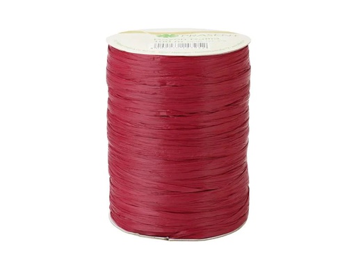 [90237138 1318979] Pattberg Geschenkband Raffia Rayon 100 m, Bordeaux