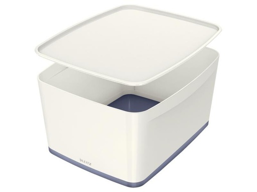 [90237139 627387] Leitz Aufbewahrungsbox MyBox Gross Weiss/Grau