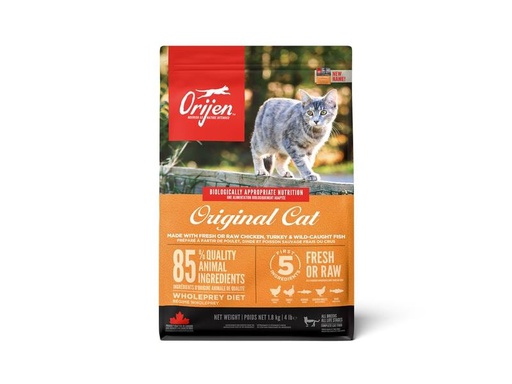 [90237264 1384076] Orijen Trockenfutter Cat Original mit Huhn, 1.8 kg