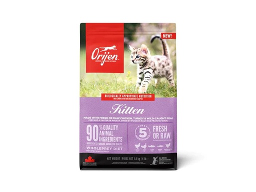[90237265 1384050] Orijen Trockenfutter Kitten mit Huhn, 1.8 kg