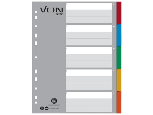 [90237346 1384562] VON Register 5 Taben, A4, 1-5