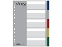 VON Register Blanko, A4, 1-5