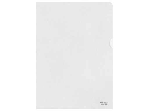 [90237382 1384547] VON Sichthülle A4, genarbt, 100 Stück, Transparent