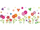 Hubatka Fensterfolie Jardin 46 x 150 cm, Bunt