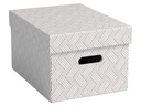 VON Archivschachtel Medium 15 l, 3 Stück, Weiss