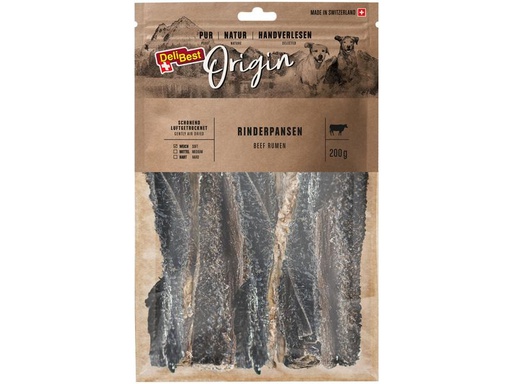 [90237523 1384221] DeliBest Kausnack Origin Rinderpansen 200g
