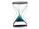 TFA Dostmann Sanduhr 11.7 cm, Silber/Grün