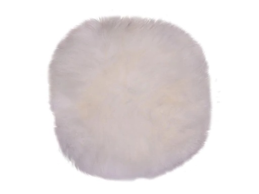 [90237644 1370124] House Nordic Lammfell Ø 35 cm, Weiss