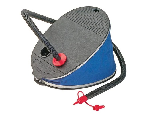 [90237662 535321] Intex Luftpumpe Fusspumpe Giant Bellows Schwarz-Blau