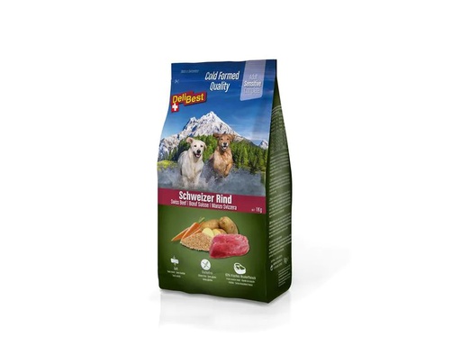[90237730 1384772] DeliBest Halbfeuchtfutter Premium Complete Sensitive Dog, Rind, 1 kg