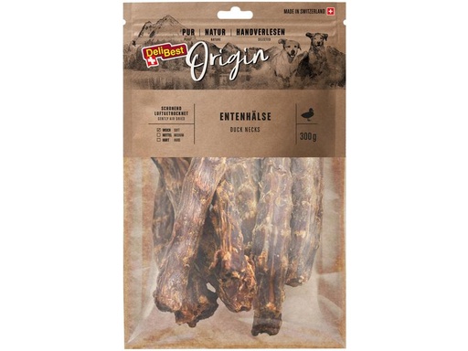 [90237746 1384254] DeliBest Kausnack Origin Entenhälse 300 g