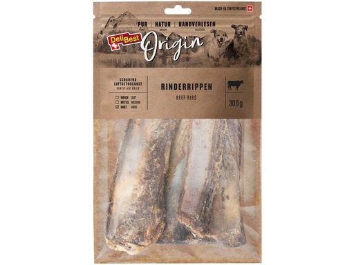[90237747 1384233] DeliBest Kausnack Origin Rinderippen 300 g, Schweizer Fleisch