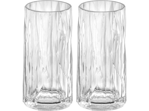 [90237756 1393822] Koziol Cocktailbecher Superglas Club No. 8, 300 ml, 2 Stück