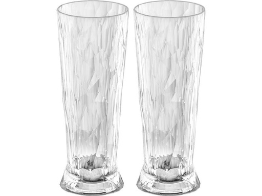 [90237817 1393825] Koziol Bierglas Superglas Club No. 11, 500 ml, 2 Stück,